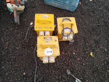 Image of 3 x 110v Transformers