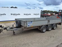 Image of Ifor Williams LM146G3 Tri Axle Dropside Trailer