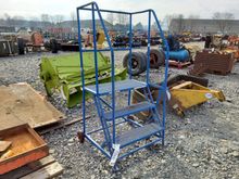 Image of Blue Pop Up Steps