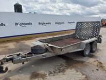 Image of Ifor Williams GH1054 Twin Axle Beavertail Plant Trailer