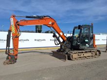 Image of Hitachi ZX85 Midi Excavator