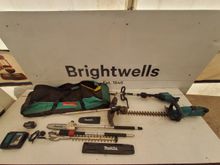 Image of Qty of Makita Battery Powered Garden Tools