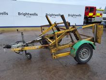 Image of Trailer & Winch Solutions Single Axle Cable Drum Trailer