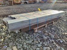 Image of Approx 50 Powder Coated Steel Fence Posts