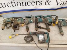 Image of Makita 3x HM0871C + 1x HM4013C Hammer Drills
