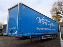 Image of LAWRENCE DAVID LDU NS3 Tri Axle Curtain-Sided Artic Trailer