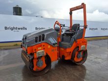Image of Hamm HD12 VV Twin Drum Vibrating Roller