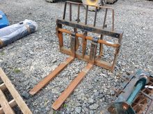 Image of Set Of Telehandler Pallet Forks