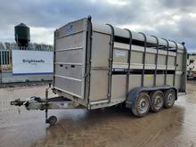 Image of Ifor Williams 3Sb TA510G3 14'x6' Tri Axle Livestock Trailer