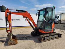 Image of Kubota U27-4 Cabbed Mini Excavator