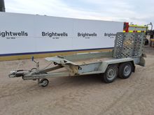 Image of Ifor Williams 2Hb GH94BT Twin Axle Plant Trailer