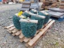 Image of l 6x Rolls Green Mild Steel Barbed Wire 200m per Roll