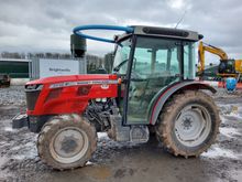 Image of Massey Ferguson 3710F 4wd Orchard Tractor