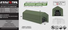 Image of 185017P - Green 18ft x 50ft Storage Tent with PVC Fabric