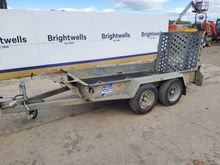 Image of Ifor Williams GH94 Twin Axle Plant Trailer