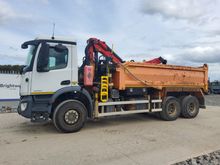 Image of Mercedes Arocs 2632 Tipper Grab Lorry