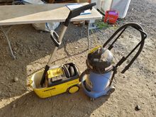 Image of Numatic Vacuum & Karcher Puzzi 100 Carpet Cleaner