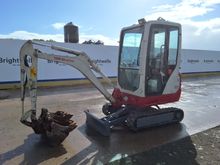 Image of Takeuchi TB216 Cabbed Mini Excavator