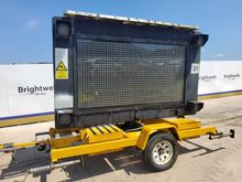 Image of American Signal 4280 Trailed Single Axle Variable Message Sign