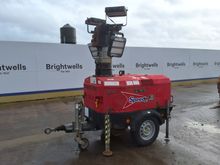 Image of Tower Light VB-9 Trailed Lighting Tower