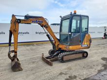 Image of Hanix H26B Cabbed Mini Excavator