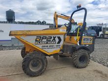 Image of Mecalac TA3h Hydrostatic 3T Straight Tip Dumper