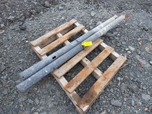 Image of 2x Galvanised Receiving Posts
