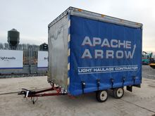 Image of Rice Trailers Twin Axle Curtainsided Trailer