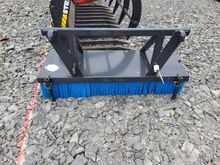 Image of 5ft Yard Sweeping Brush On Euro 8 Brackets