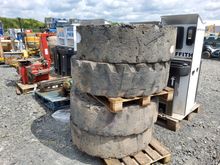 Image of JCB Telehandler set of 4 Solid Wheels