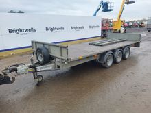 Image of Ifor Williams 3Cb LM166G3 Tri Axle Dropside Trailer