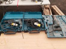 Image of Makita Drills 110V + Rotary Hammer SDS + Makita Reciprocating Saw