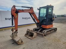Image of Hitachi ZX26U-6 CR Cabbed Mini Excavator