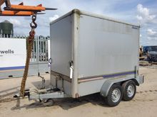Image of Indespension Twin Axle Box Trailer