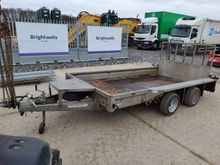 Image of Ifor Williams GX126 Twin Axle Beavertail Plant  Trailer