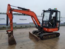Image of Kubota KX101-3 Cabbed Mini Excavator