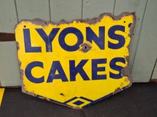 Image of Lyons Cakes Double Sided Sign