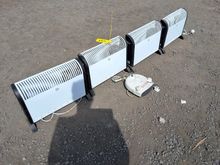 Image of 4x 2KW Convector Heaters 240V & 1x Fan Heater