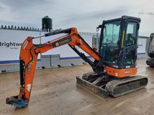Image of Hitachi ZX26U-6 CR Cabbed Mini Excavator
