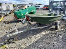 Image of Rigiflx SAS Aquapeche 350 Boat & Boat Trailer
