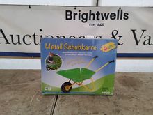 Image of Child's Metal Wheelbarrow