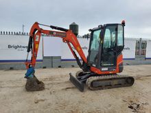 Image of Kubota U27-4 Cabbed Mini Excavator