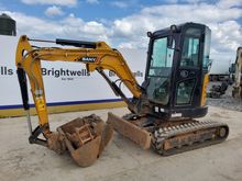 Image of Sany SY26U Cabbed Mini Excavator