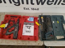 Image of Senco Screw Gun and Bosch Reciprocating Saw