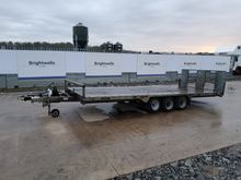 Image of Bateson 16ft Tiltbed Flatbed Trailer