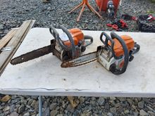 Image of 2x Stihl Chainsaw