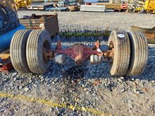 Image of Lorry Axle c/w Wheels And Tyres