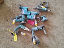 Image of Assortment of Makita Electric Tools