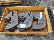 Image of Set of 8 Case IH Weights