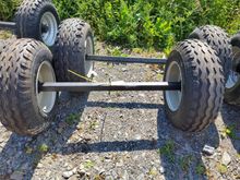 Image of Set Of Axels/ Wheels & Tyres